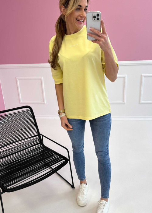 Bluzka Minimal - żółty