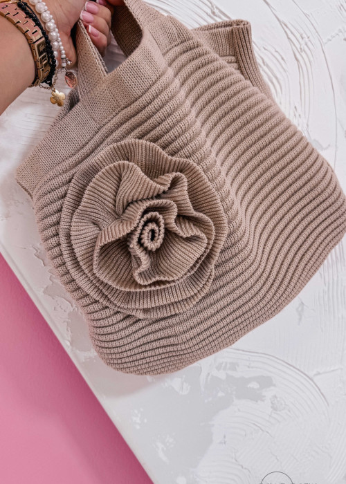 Torba FLOWER – mokka