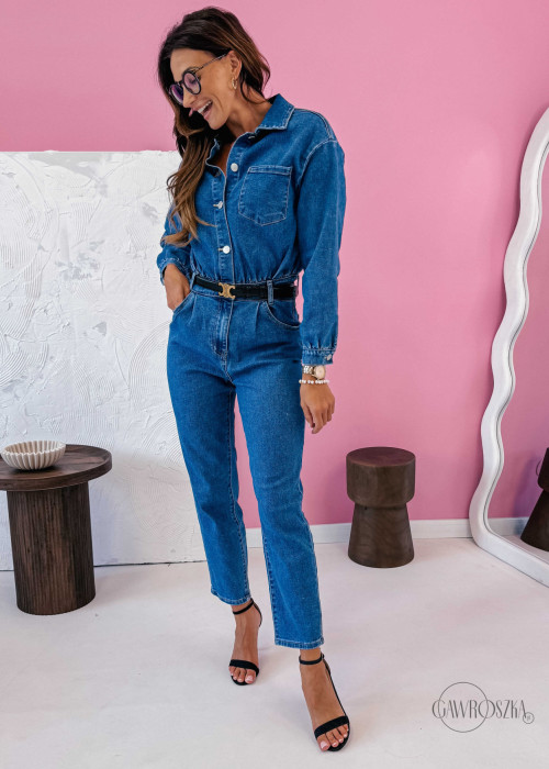 Kombinezon jeansowy - jeans